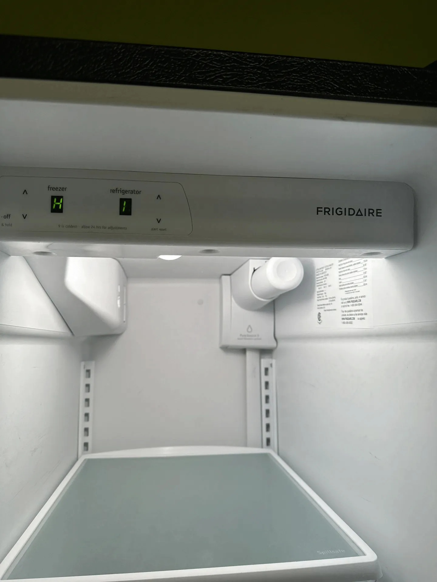 Frigidaire Refrigerator "Hi" Error Code